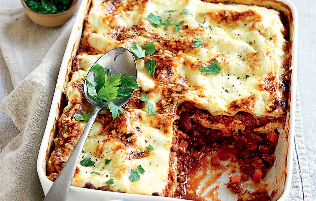 Vegetarian-lasagne