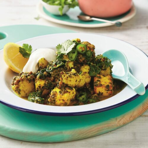 Spinach and vegetable saag