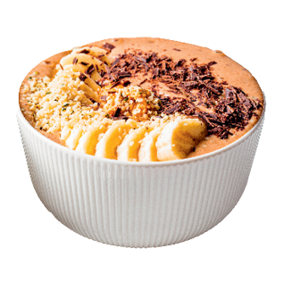 Peanut butter smoothie bowl