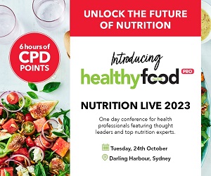 Nutrition Live 2023: A conference for health professionals hosted by Healthy Food Guide Pro